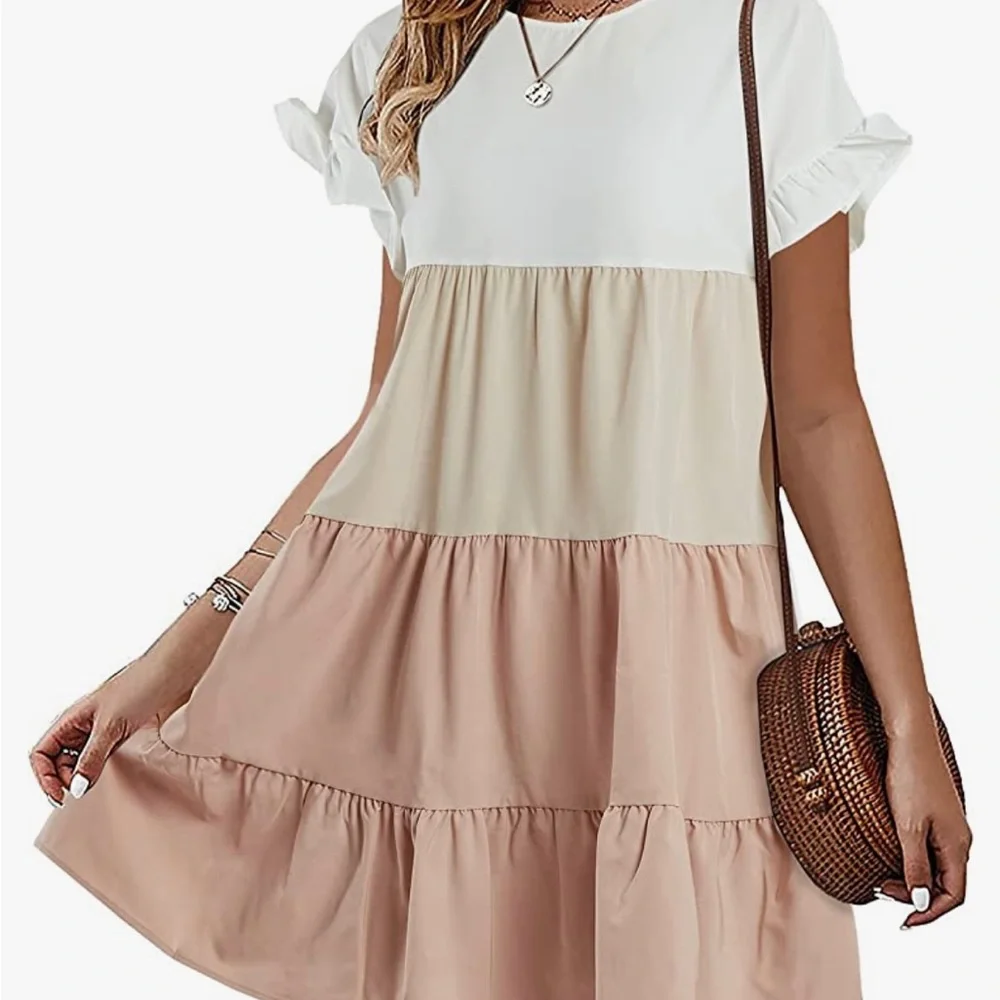 Boho Babydoll Style dress - Picture 1 of 2